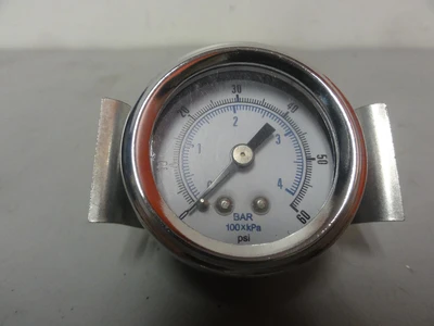 Pressure Gauge BAR/PSI 0-4 0-60