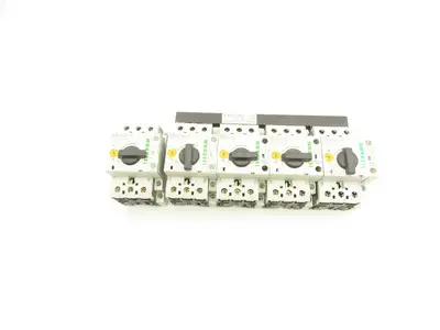 Moeller PKZMO63 PKZM0-6.3 Manual Motor Starter 6.3A 600VAC 3PH  Lot Of 5