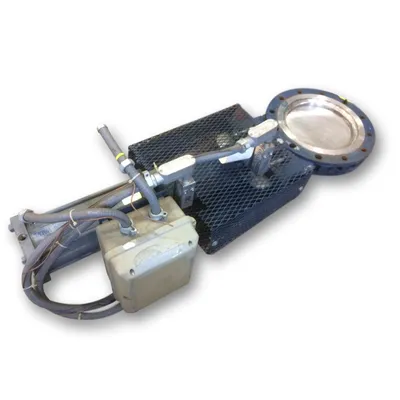 Used 10" Fabri Stainless Steel Knife Gate valve