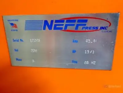 USED 2005 NEFF D40-15M