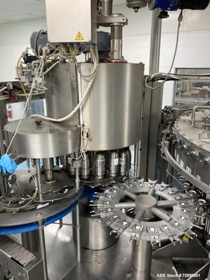 Pre-Owned Worldtec 60-15 Monoblock Filler Capper – High-Speed for Hot Fill Protein Drinks