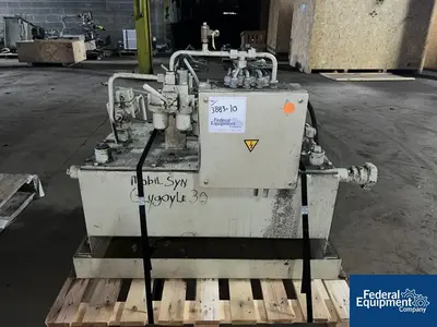 USED Berstorff 1,610 MM (63") Berstorff Vertical Two Roll Calander Sheet Stack