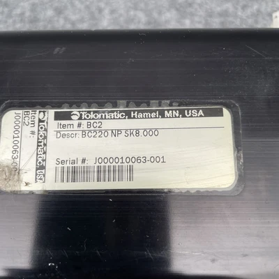 Used Tolomatic BC220 NP SK8.000 Pneumatic Cylinders California US | Davliegogo LLC #1705671