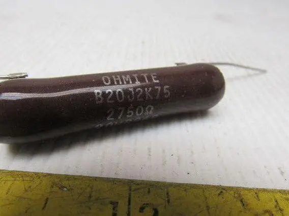 Ohmite 2.75K Ohm 20 Watt, Wirewound Ceramic Power Resistor 20W Lot of 18