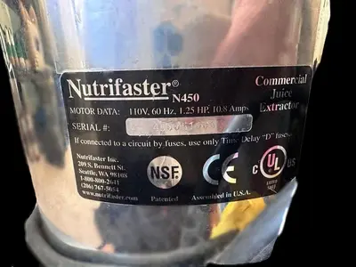 USED NUTRIFASTER N450