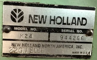 Used NEW HOLLAND K-24 Centrifuges Ohio US | CW WOOD MACHINERY #1281289