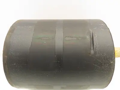 Dematic Rapistan K0062-05-WBA Belt Conveyor Lagged Drive Pulley 8" Dia 9"W