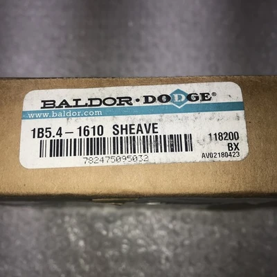 NEW Dodge 5.75” OD, 5.0 A-Sect,5.4 B
