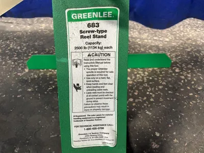 Used GREENLEE 683 Coil Tension Stands Ohio US | HGR 24 #1276923