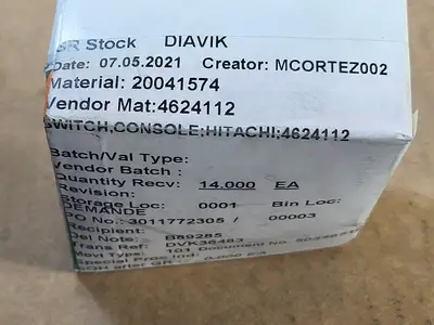NEW HITACHI 4624112