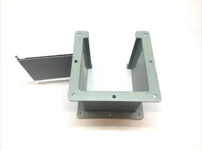 New | in-Stock Hoffman Lay-In Wireway 6"x6"x6" Type 12 Hinged Cover Steel Gray Electrical Boxes Michigan US | Maverick Industrial Sales #1402258