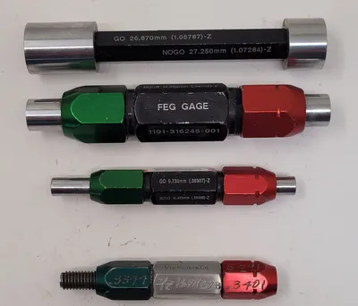Feg Gage Go/No Go Plug Gauge Tooling & Accessories, Gauges | Machinery Central (1)