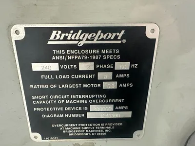 BRIDGEPORT EZ TRAK DX Millers, Vertical | Great American Equipment Company (9)