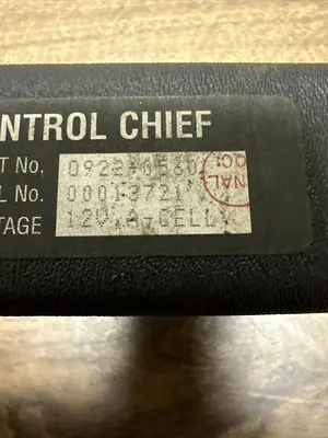 USED CONTROL CHIEF 0922-6560