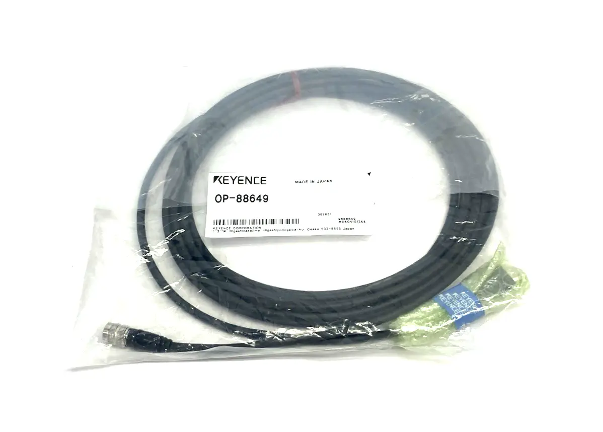 New | in-Stock KEYENCE Sensor Head to Amplifier Cable 5m Length Cable & Wire Michigan US | Maverick Industrial Sales #1419192