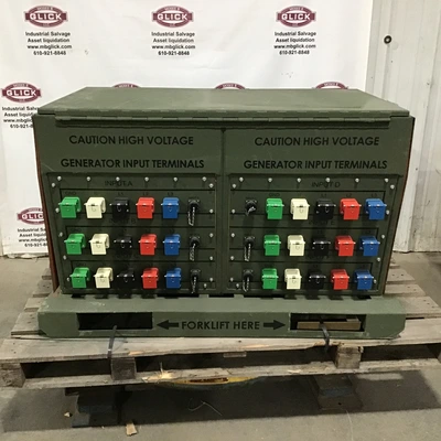 Unbranded Power Distribution Unit System Generator 60A 3PH Coil Volts 120VAC