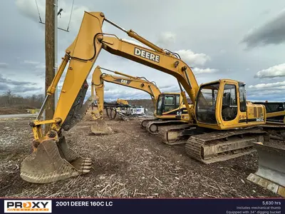 Used 2001 DEERE 160C LC Excavators Pennsylvania US | Proxy Equipment #1380504