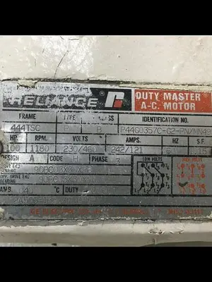 USED RELIANCE ELECTRIC P44G0357C-G2-PN/MN4953