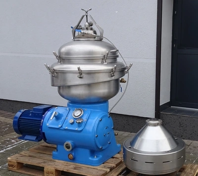 Alfa-Laval SRPX 213 HGV-14H vegetable oil separator, 316SS.