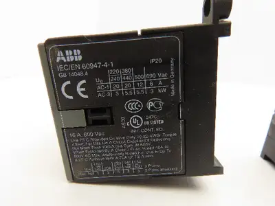 ABB B7S-30-01 Mini Contactor 600V 16A Lot of 2