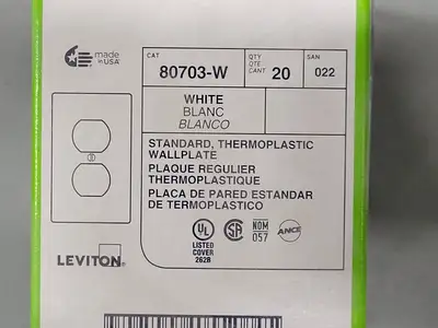 NEW 2021 LEVITON 80703-W