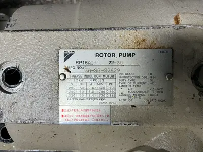 Used 1995 DAIKIN Y4920231 Pumps Ohio US | HGR 24 #1304075