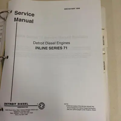 USED DETROIT DIESEL 6SE164