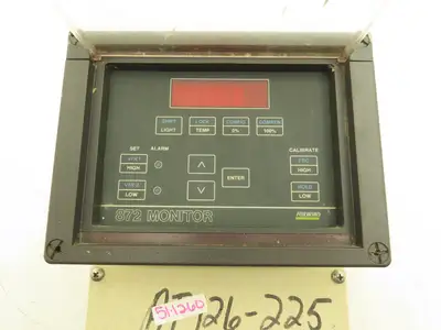 Foxboro 872-10AMS-78 Monitor 120vAC 60Hz 10.2W 0.125A In 4-20mA Out
