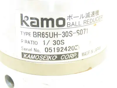 Kamoseiko BR65UH-30S-S071 Kamo Inline 30:1 Ball Reducer Zero Backlash
