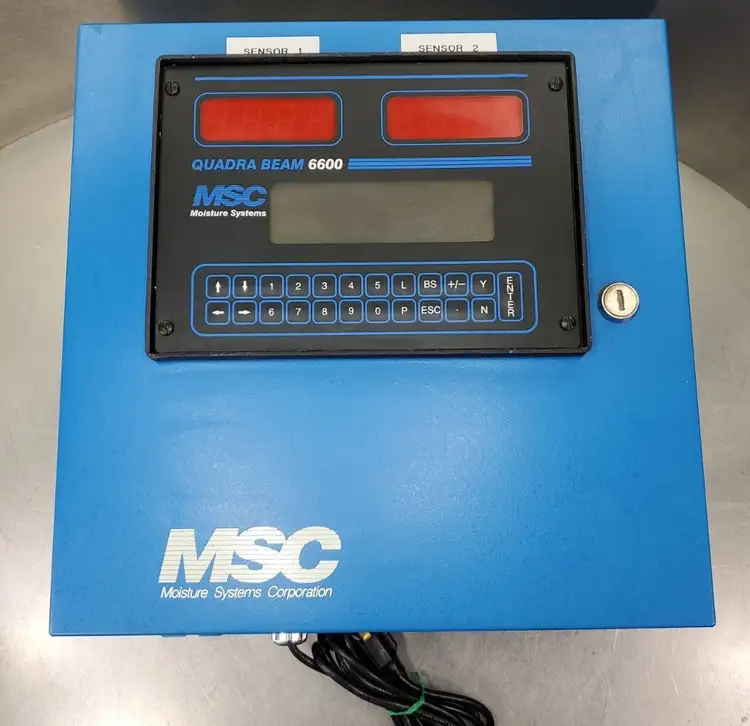 Used Moisture Systems Corporation QUADRA-BEAM 6600 Automation Control (HMI) South Carolina US | Palmetto Automation #1159971