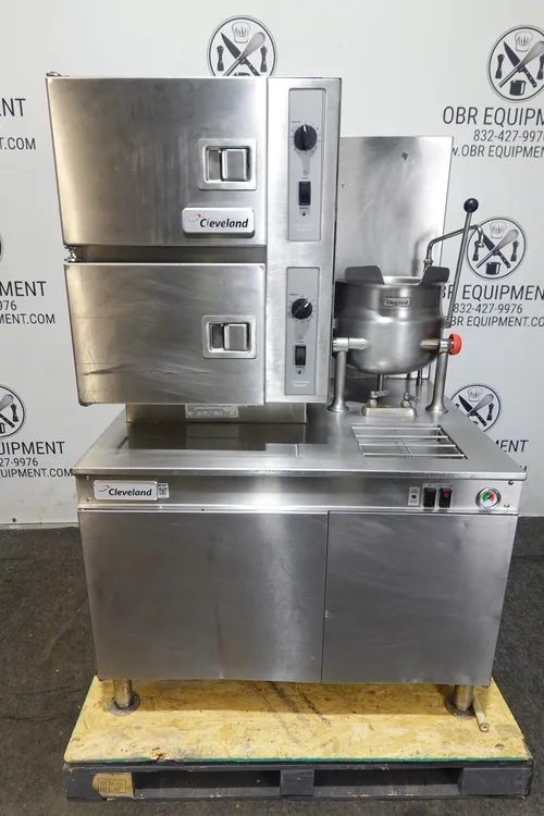 Used Cleveland 42CKGM200 Steam Cooking Equipment Texas US | OBR Equipment #1065139