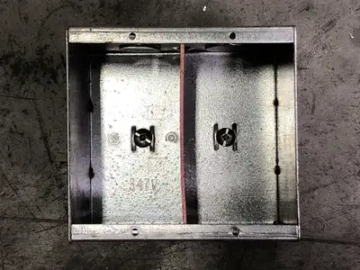 2-Gang Masonry Box 4.5x4"