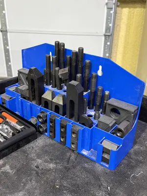 Drill, Tap, Helicoil Set & T-Slot Clamp Set