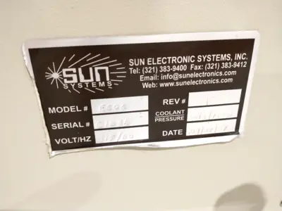 Used Sun Electronic Systems EC02 Environmental Chambers Michigan US | Maverick Industrial Sales #1467986
