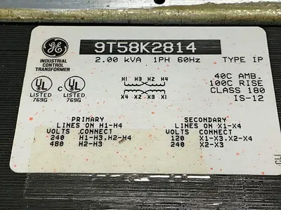 USED GENERAL ELECTRIC 9T58K2814