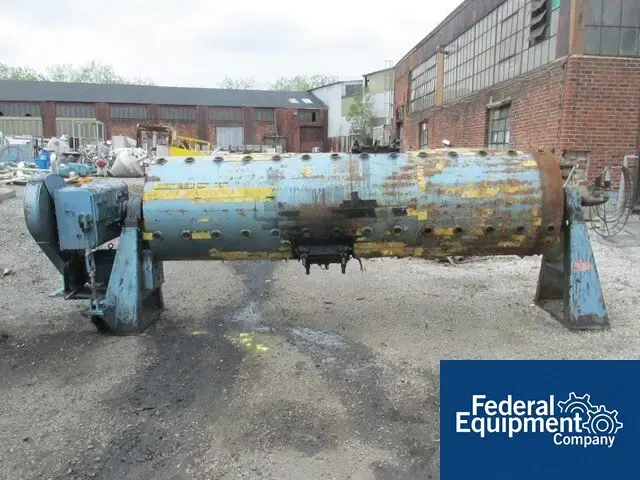 Used Paul O. Abbe 3' X 12' PAUL ABBE BALL MILL, C/S, JACKETED Ball & Pebble Mills Ohio US | Federal Equipment Company #128832