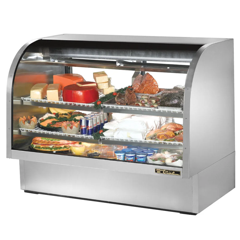 Used True TCGG-60-S-HC-LD Display Refrigerators Illinois US | Falcon Restaurant Supply #1373843
