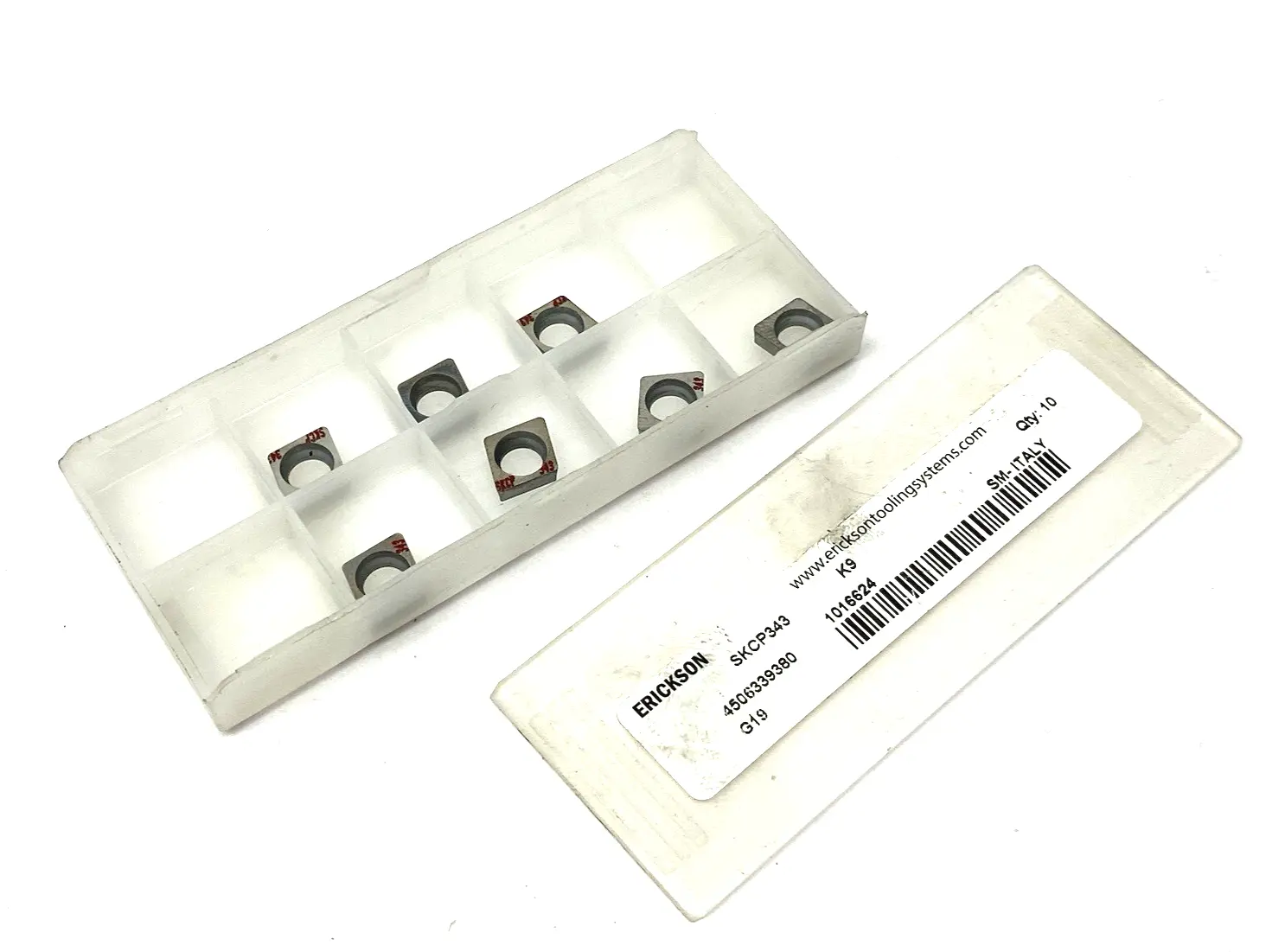 USED ERICKSON INDEXABLE TURNING INSERT SKCP343 K9