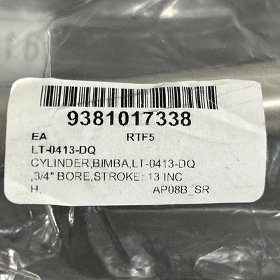 New | in-Stock Bimba LT-0413-DQ Cylinders Indiana US | J&J Industrial Supply #505155