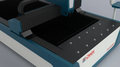 DWK CNC Fiber Laser, brand new machine
