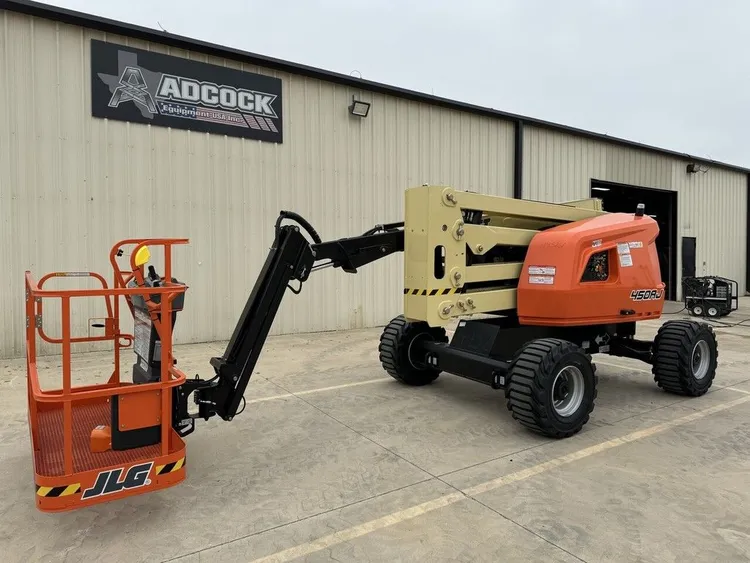 New | in-Stock 2026 JLG 450AJ ARTICULATING BOOM LIFT Articulating Boom Lifts Alberta CA | Adcock Equipment #1418154
