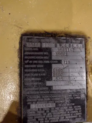 USED CATERPILLAR D348