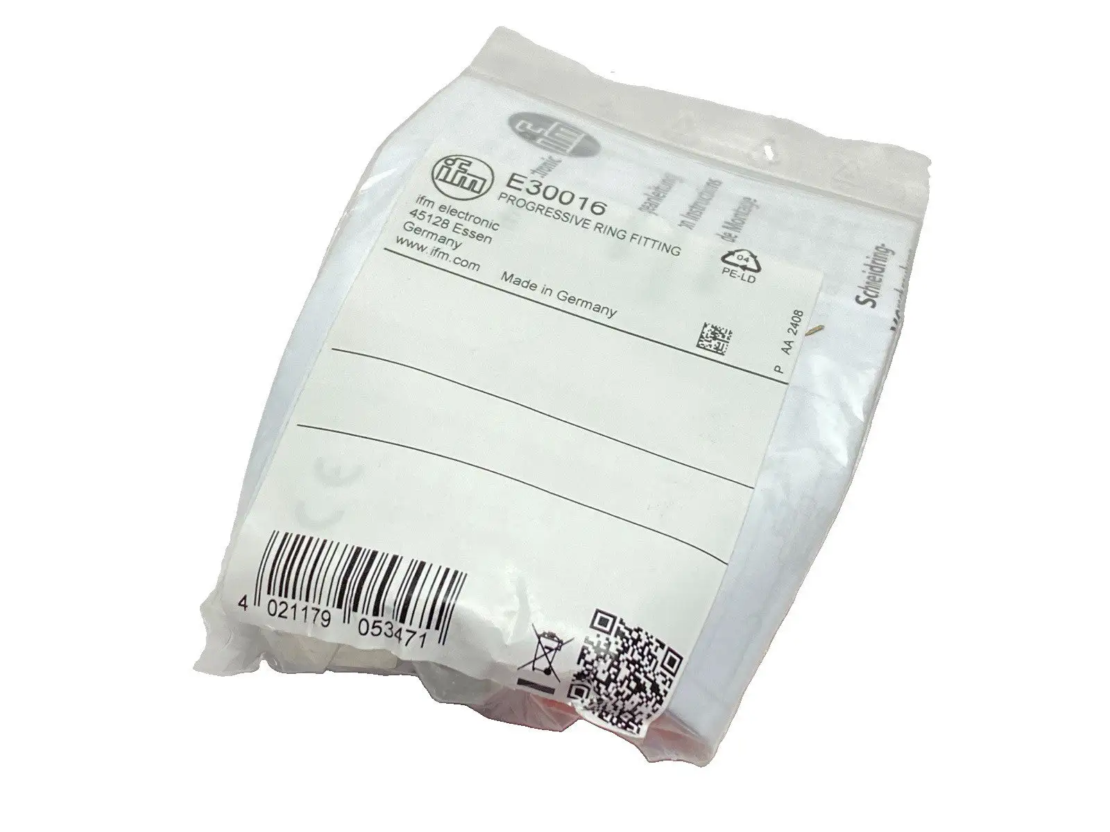 New | in-Stock ifm Progressive RIng Fitting Sensors Michigan US | Maverick Industrial Sales #1473992