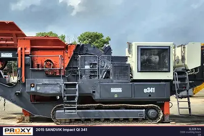 Used 2015 SANDVIK IMPACT QI 341 Crushers New Jersey US | Proxy Equipment #1385416