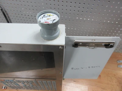 USED USED HAAS PARTS AND TOOLING 32-6027 FRONT PANEL ASSY MILL STORAGE CABINET