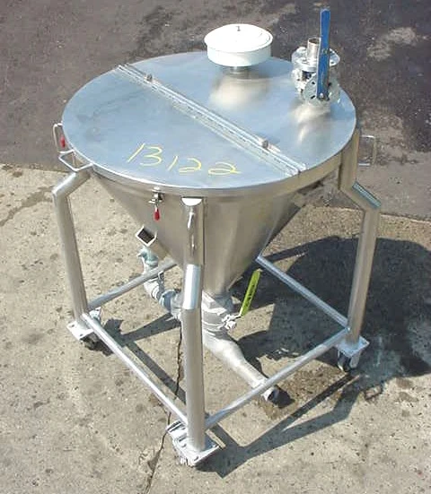 Used ADVANCED BULK & CONVEYOR BULK SOLID HOPPER Hoppers New Jersey US | Champion Trading Corporation #423731
