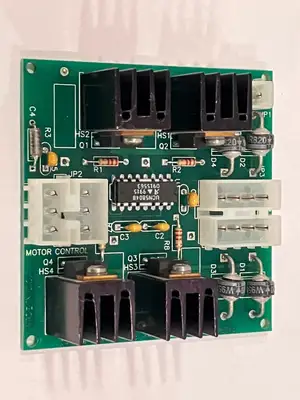 Used Saunders & Associates Stepper Motor Control Circuit Board 4500794 Printed Circuit Boards (PCB) Michigan US | Maverick Industrial Sales #1473748