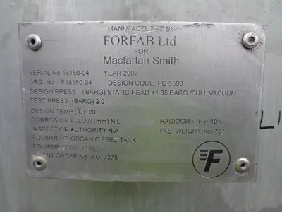 Forfab 3,000 Litre Tanks SS Europe 0-4,999 Litres | Perry Equipment (2)