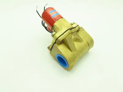 Skinner Lancer 2LH2LBG6127 Brass Solenoid Valve 2-Way NC 120V 125 PSI 1" NPT