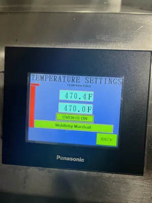 2019 MIDDLEBY MARSHALL DOUBLE STACK NATURAL GAS SPLIT BELT PIZZA CONVEYOR OVEN MODEL PS638G